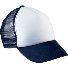   K-Up gyerek baseball sapka Junior Trucker 5P fehér-tengerkék