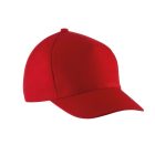 K-Up gyerek baseball sapka Cotton 5P piros