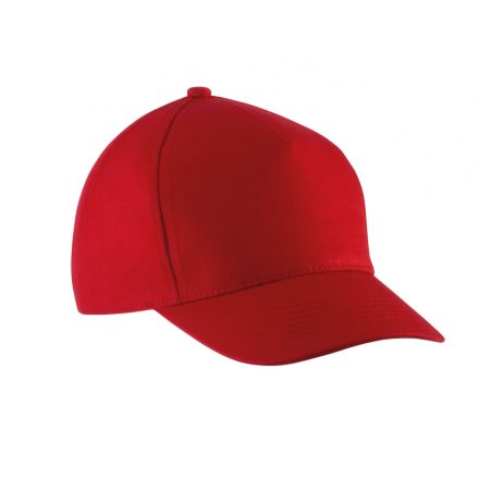 K-Up gyerek baseball sapka Cotton 5P piros