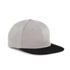 K-Up baseball sapka Snapback Cap 6P világosszürke-fekete