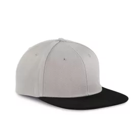 K-Up baseball sapka Snapback Cap 6P világosszürke-fekete