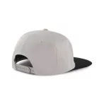 K-Up baseball sapka Snapback Cap 6P világosszürke-fekete