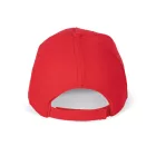 K-Up baseball sapka Heavy Cotton 5P piros