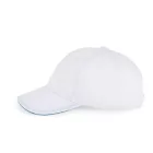 K-Up baseball sapka Sports 6P fehér-aqua