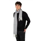 K-Up sál Fringed sötétszürke-natúr