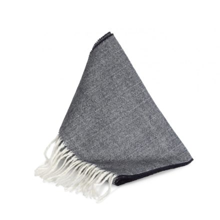 K-Up sál Fringed tengerkék-natúr