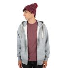 K-Up kötött sapka Bobble Twist piros