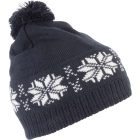 K-Up kötött sapka Fair Isle éjkék-fehér