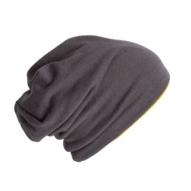 K-Up sapka KP546 sötétszürke-melírozott senape