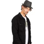 K-Up szalmakalap Retro Panama fekete