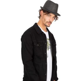 K-Up szalmakalap Retro Panama fekete