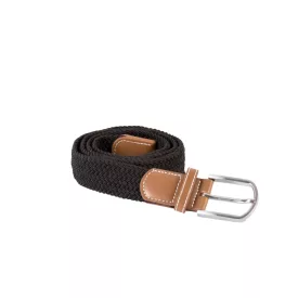 K-Up öv Braided Elasticated fekete