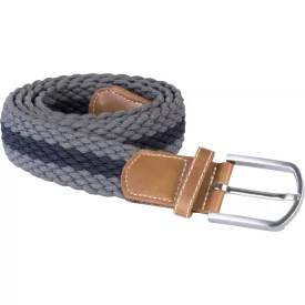 K-Up öv Braided Elasticated szürke-tengerkék