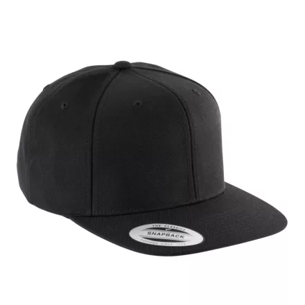K-Up baseball sapka Flat Peak 6P fekete