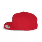 K-Up baseball sapka Flat Peak 6P piros