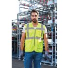 Korntex láthatósági vezetői mellény Hamburg sárga