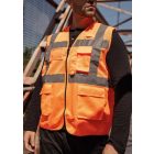 Korntex láthatósági vezetői mellény Mesh Athens narancs