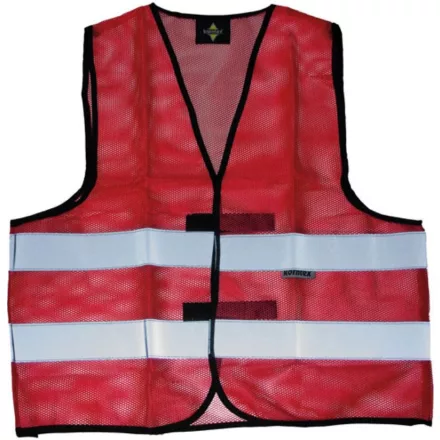 Korntex jól láthatósági mellény Summer piros