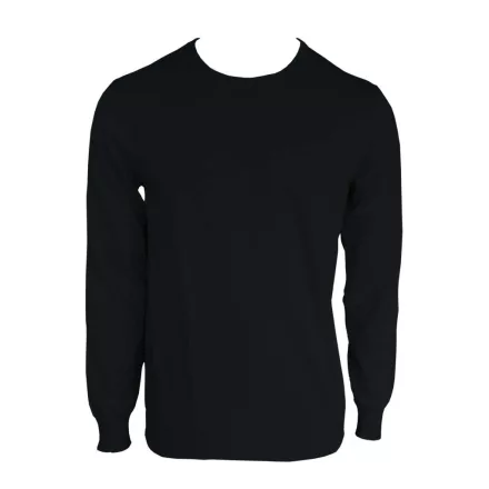 Legend kötött pulóver Cotton 290 fekete