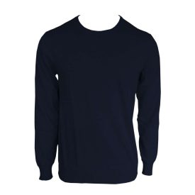 Legend kötött pulóver Cotton 290 tengerkék