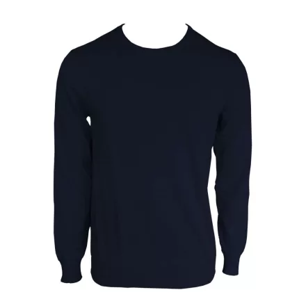 Legend kötött pulóver Cotton 290 tengerkék