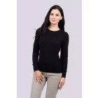 Legend női kötött pulóver Cotton  290 fekete