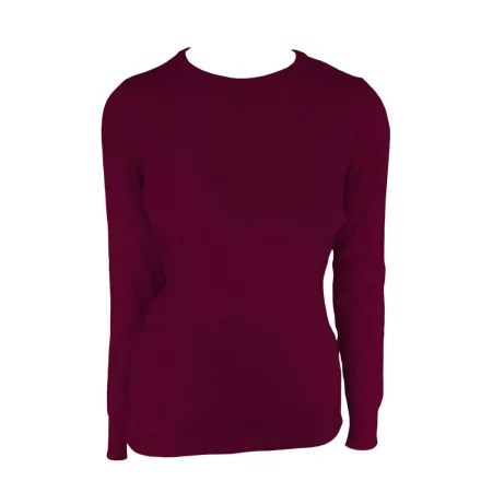 Legend női kötött pulóver Cotton  290 bordó