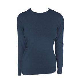 Legend női kötött pulóver Cotton  290 mélykék