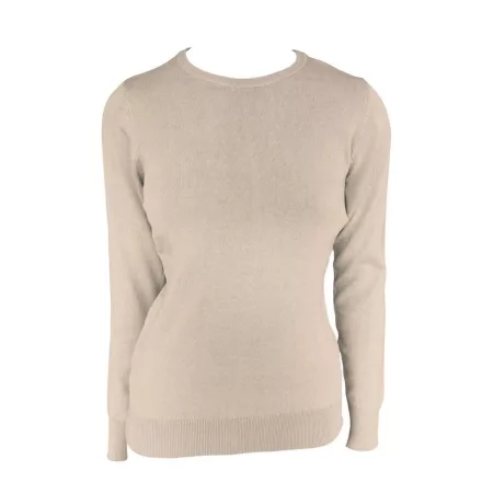 Legend női kötött pulóver Cotton  290 homok