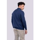 Legend kardigán Fine Gauge Cotton 290 sötétkék