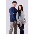 Legend kardigán Fine Gauge Cotton 290 sötétkék