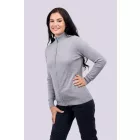 Legend női kardigán Fine Gauge Cotton 290 melírozott szürke