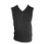 Legend kötött mellény Cotton V-Neck 290 melírozott sötétszürke