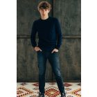 Legend kötött pulóver Cotton tengerkék