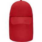 Myrtle Beach baseball sapka Neck Protection 6P piros