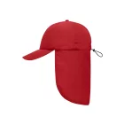 Myrtle Beach baseball sapka Neck Protection 6P piros