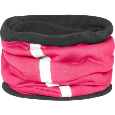 Myrtle Beach jól láthatósági csősál Winter Tube élénk pink-carbon