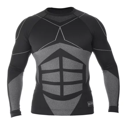 Magnum hosszú ujjú molinó felső aláöltözet Jupiter fekete-szürke