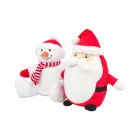 Mumbles plüss hóember Zippie SnowMan fehér-piros