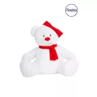 Mumbles plüss mackó Zippie Christmas Bear fehér-piros