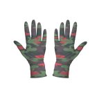 4WRK PU mártott kesztyű Monsoon Camo Red terep