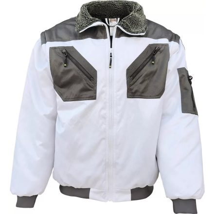 Declan 2 az 1-ben pilóta dzseki Denali fehér-szürke