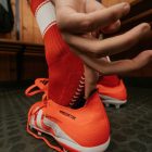 Mr. Socks zokni Ballersocks Classic piros-fehér