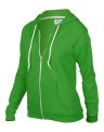 Anvil női pulóver Fashion Full-Zip 245 zöldalma