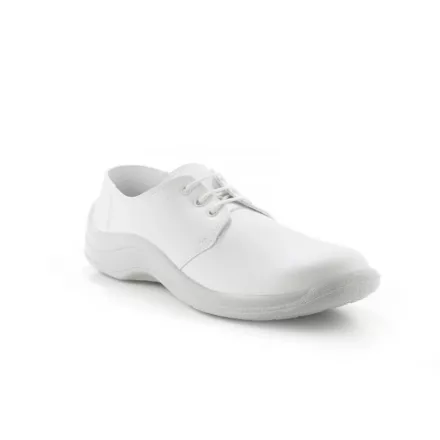 Codeor munkavédelmi pincér cipő Mycodeor Lace Up OB fehér
