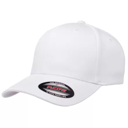 Flexfit baseball sapka Wooly Combed 6P fehér