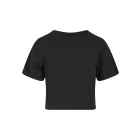 NMS női haspóló Cropped Tee 180 fekete
