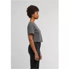 NMS női haspóló Cropped Tee 180 magnet