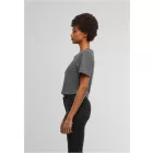 NMS női haspóló Cropped Tee 180 magnet