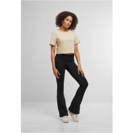 NMS női haspóló Cropped Tee 180 homok